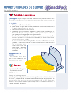 Panes y peces Instrucciones