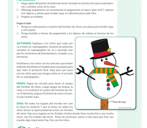 Muñeco de Nieve (detalle)