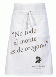 "Not whole mountain is oregano"